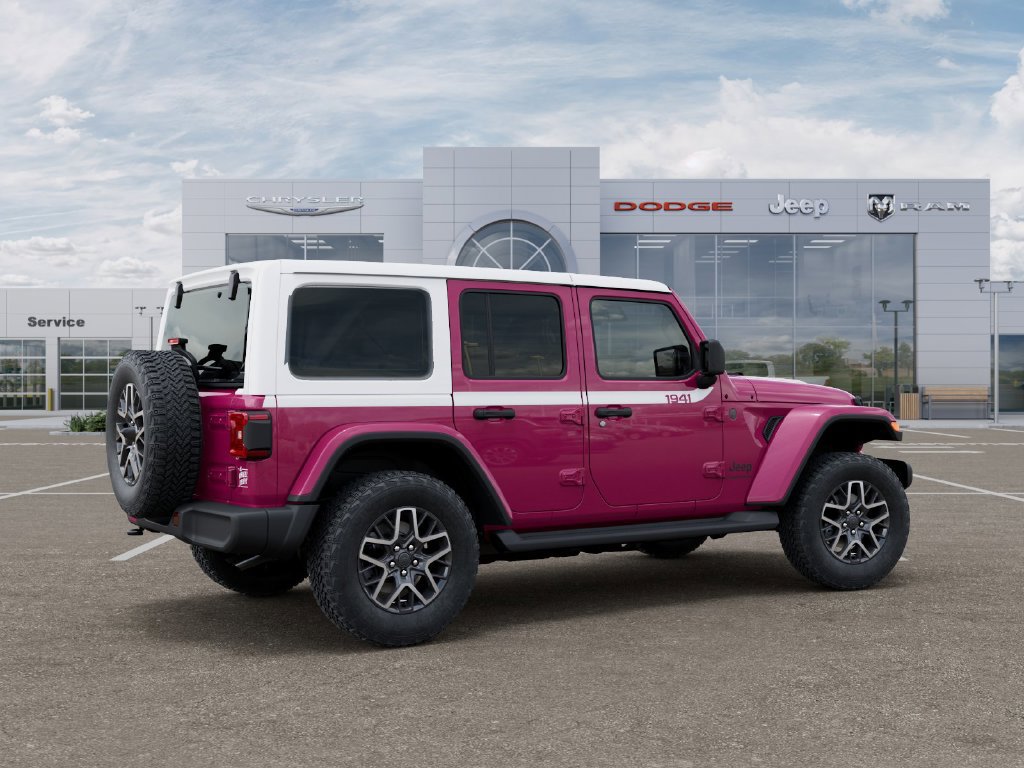 New 2026 Jeep Wrangler Unlimited Sahara w/ Whitecap Package AWD/4WD image 4