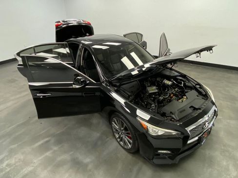 Used 2017 INFINITI Q50 Red Sport 400 image 54