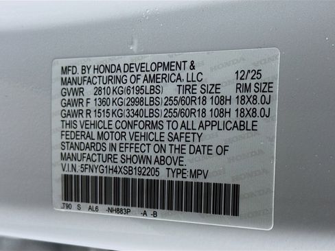 New 2025 Honda Pilot EX-L image 38