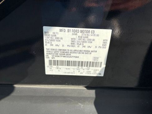 Used 2016 Ford Explorer Limited image 20