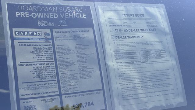 Used 2024 Subaru Outback Limited AWD/4WD image 28