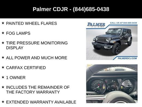 Certified 2025 Jeep Wrangler Unlimited Sahara w/ Safety Group AWD/4WD image 24