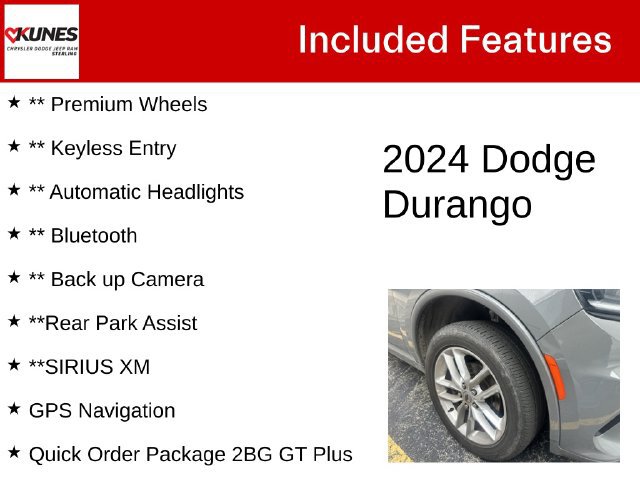 Used 2024 Dodge Durango GT AWD/4WD image 5