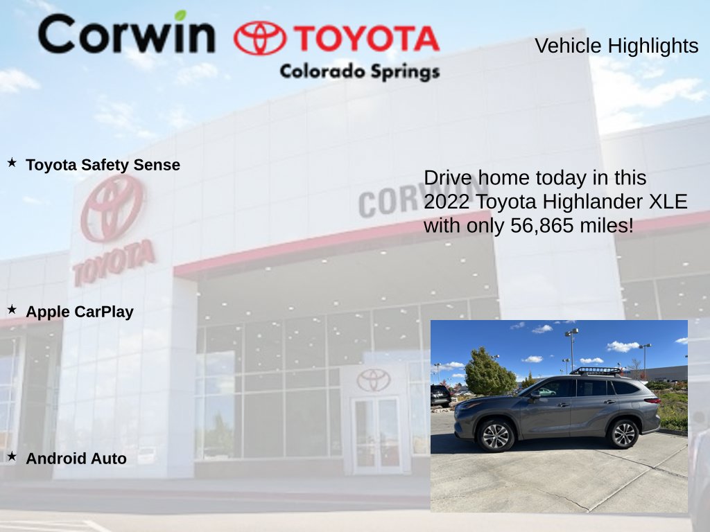 Used 2022 Toyota Highlander XLE FWD image 6