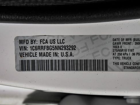 Used 2022 RAM 1500 Big Horn w/ Trailer Tow Group image 59