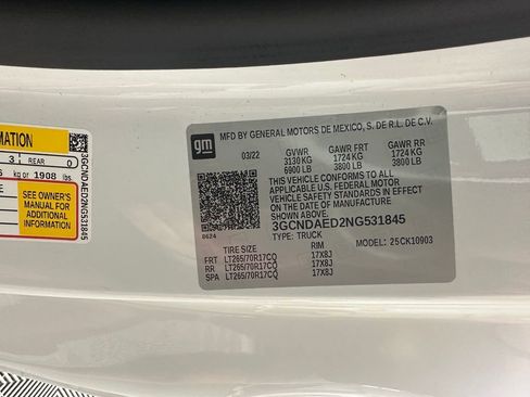 Used 2022 Chevrolet Silverado 1500 W/T w/ WT Value Package image 23