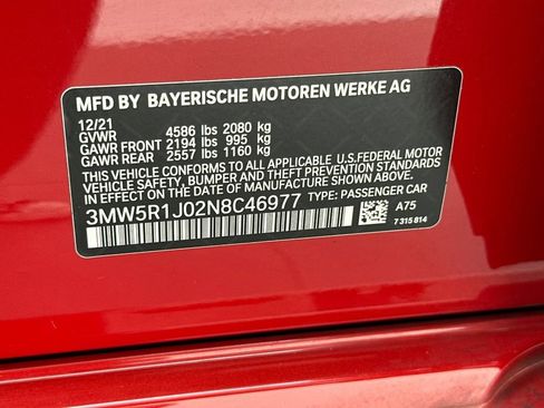 Used 2022 BMW 330i Sedan w/ Driving Assistance Package image 34