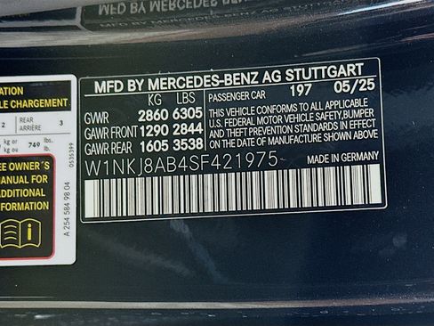 New 2025 Mercedes-Benz GLC 63 AMG S image 32