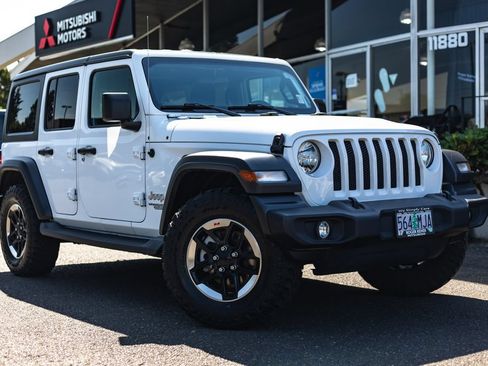Used 2019 Jeep Wrangler Unlimited Sport S AWD/4WD image 1
