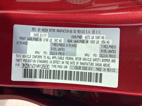 Used 2017 MAZDA MAZDA3 Grand Touring w/ Premium Equipment Package image 15