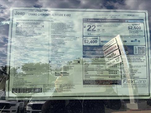 New 2025 Jeep Grand Cherokee Altitude image 20