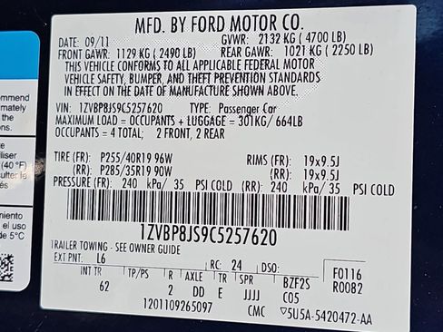 Used 2012 Ford Mustang Shelby GT500 image 31