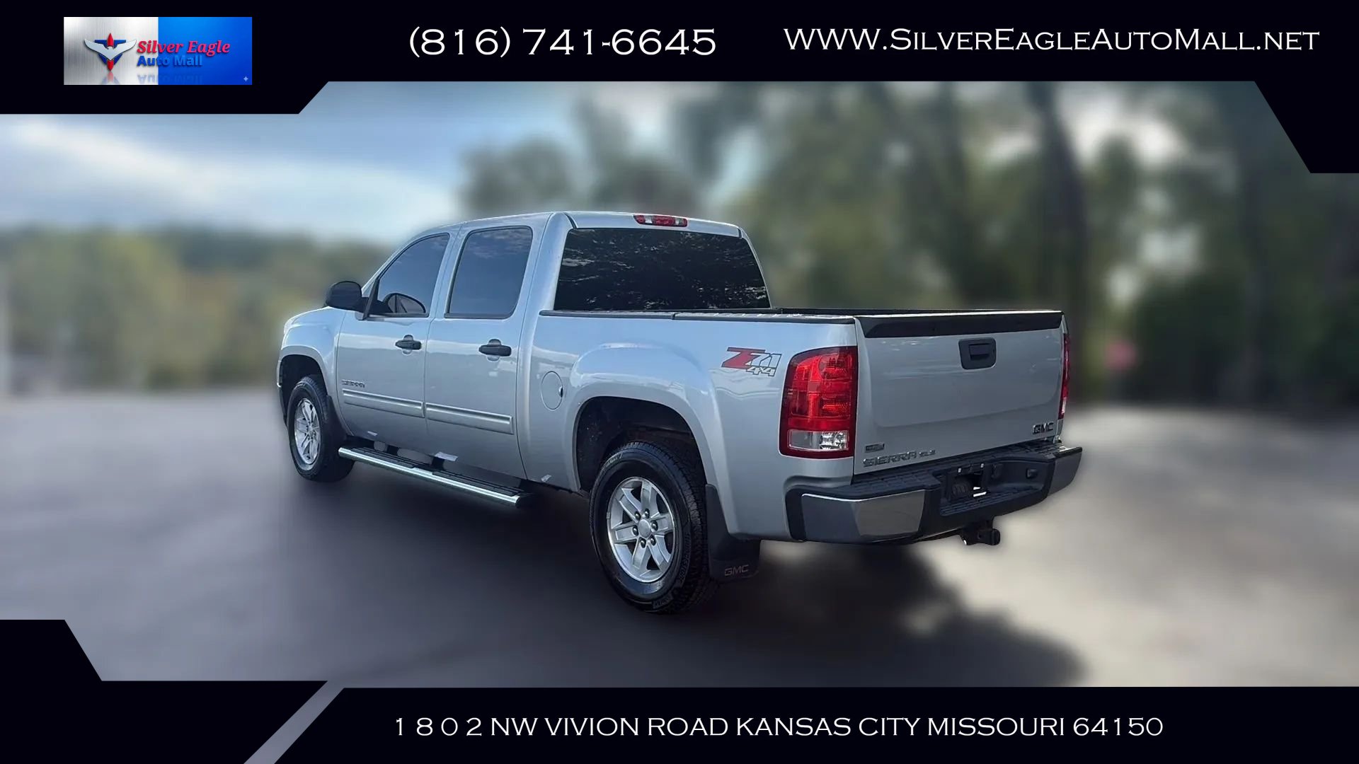 Used 2011 GMC Sierra 1500 SLE w/ Power Tech Package AWD/4WD image 3