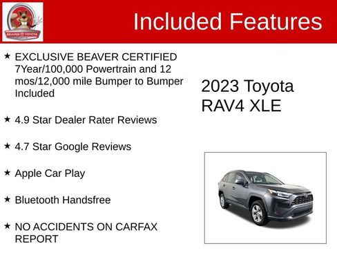Used 2023 Toyota RAV4 XLE image 4