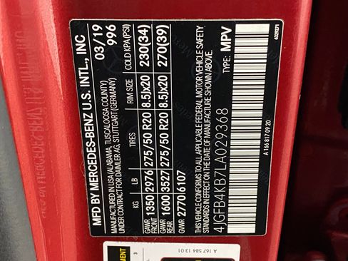 Certified 2020 Mercedes-Benz GLE 350 4MATIC image 21