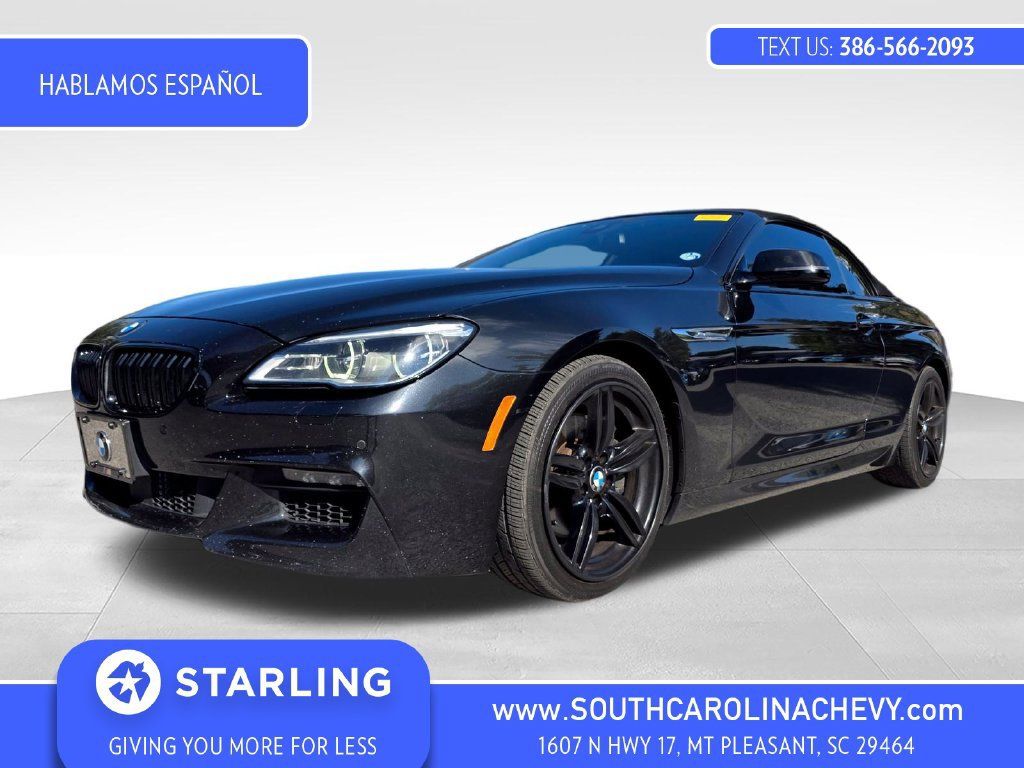 Used 2018 BMW 650i xDrive Convertible AWD/4WD image 1