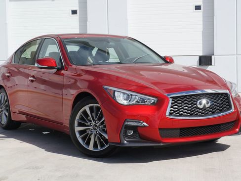 Used 2023 INFINITI Q50 Luxe w/ Cargo Package image 2
