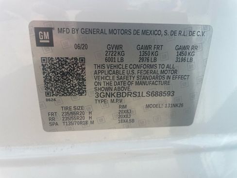 Used 2020 Chevrolet Blazer LT w/ Sound & Technology Package FWD image 35