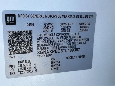 New 2026 Chevrolet Equinox LT w/ Midnight Edition AWD/4WD image 33