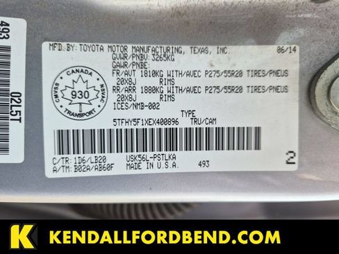 Used 2014 Toyota Tundra Limited AWD/4WD image 25