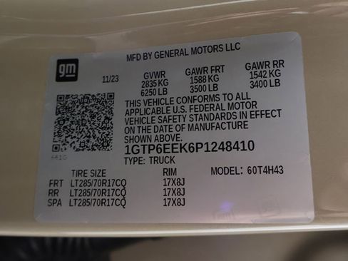 Used 2023 GMC Canyon AT4X AWD/4WD image 63