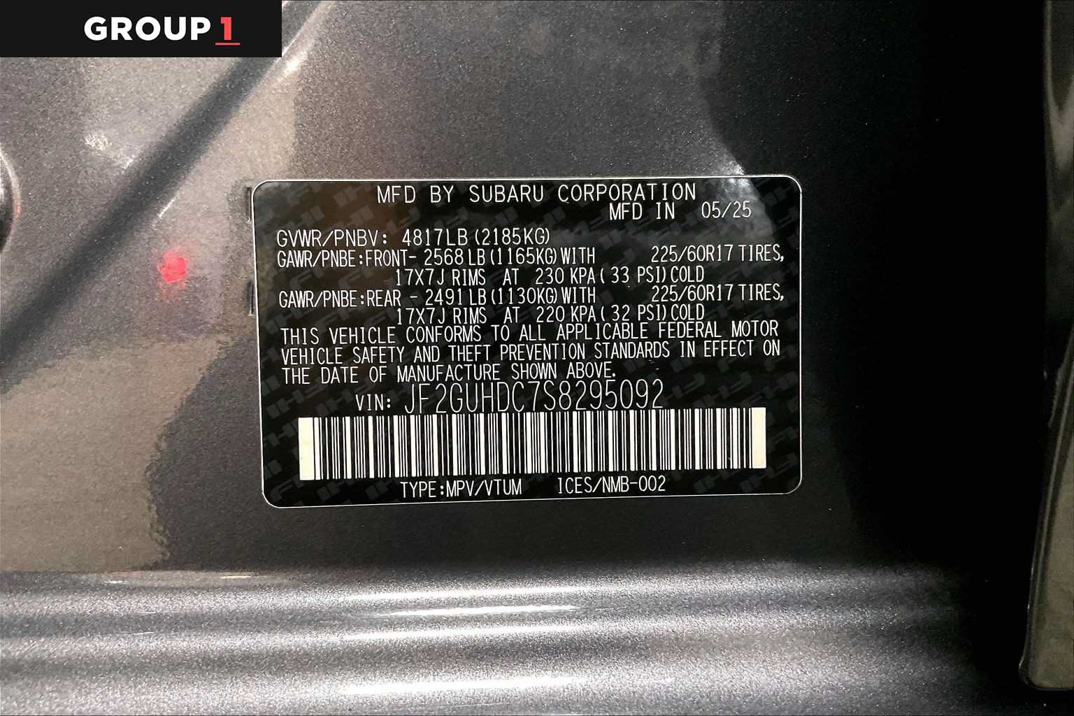 Certified 2025 Subaru Crosstrek 2.5i Premium AWD/4WD image 35