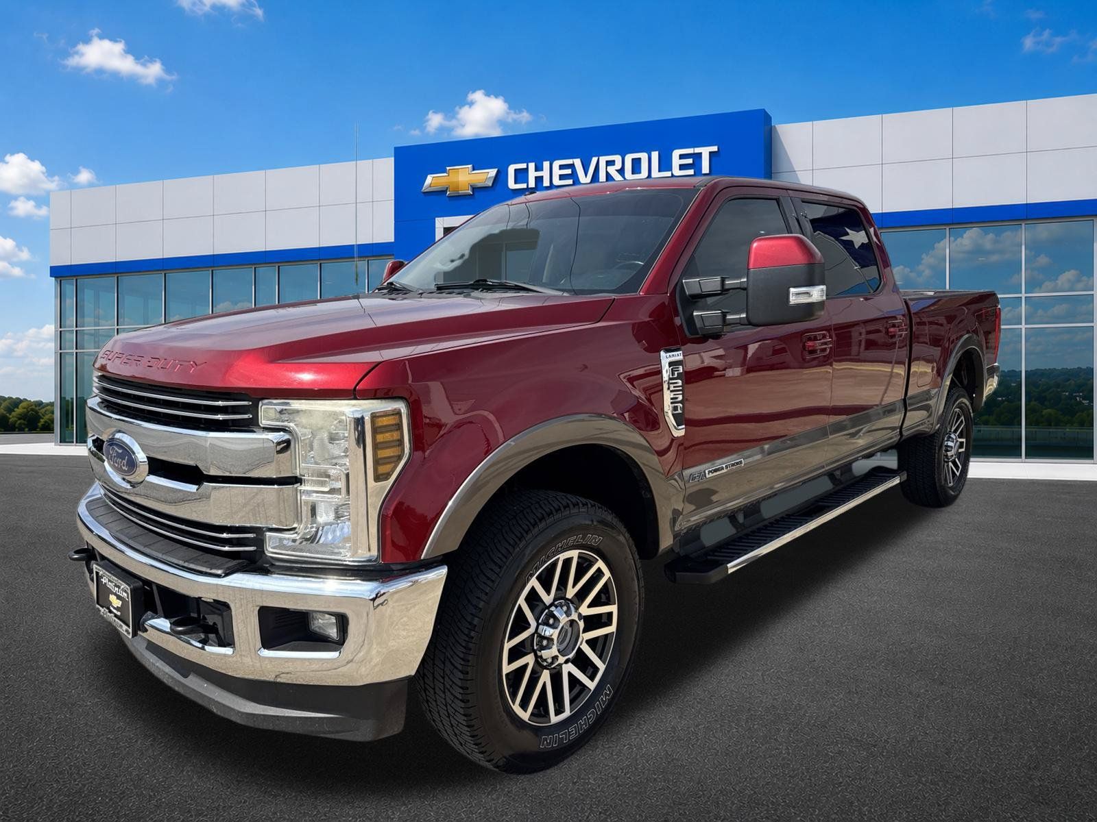 Used 2018 Ford F250 Lariat w/ Lariat Ultimate Package AWD/4WD image 3