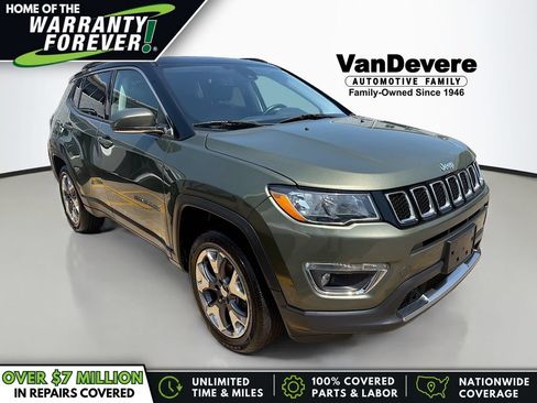 Used 2019 Jeep Compass Limited w/ Advanced Safety Group AWD/4WD image 1