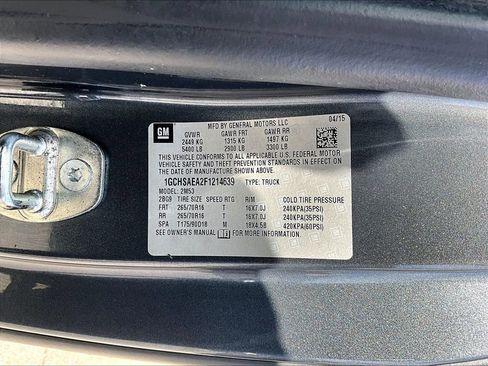 Used 2015 Chevrolet Colorado W/T w/ WT Convenience Package RWD image 30