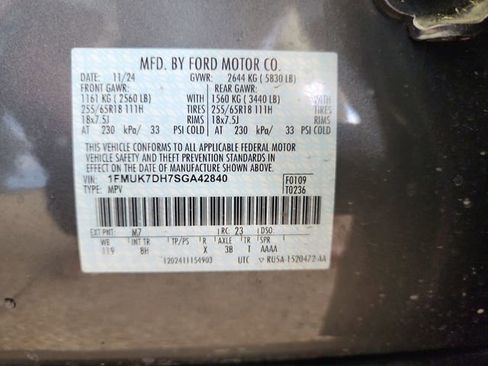 Used 2025 Ford Explorer Active RWD image 27