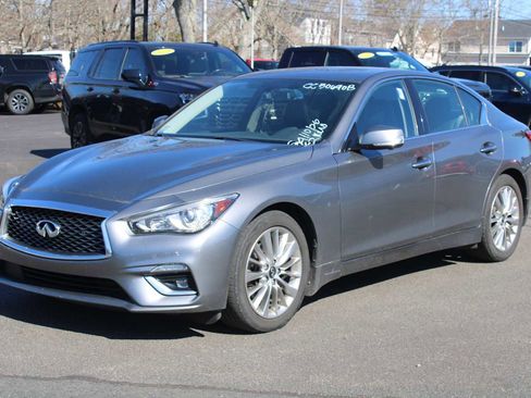 Used 2021 INFINITI Q50 Luxe w/ Cargo Package image 2