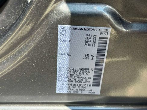 Certified 2025 Nissan Altima 2.5 SL FWD image 18