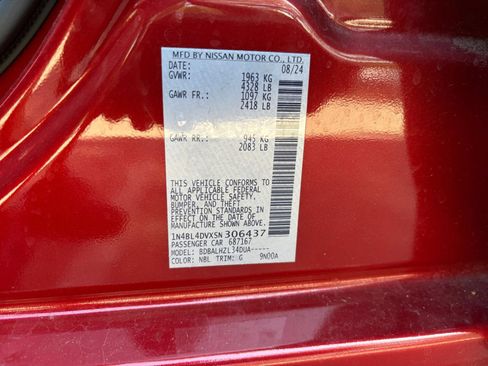 Used 2025 Nissan Altima 2.5 SV FWD image 29
