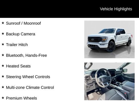 Certified 2023 Ford F150 XLT w/ Equipment Group 302A High AWD/4WD image 27
