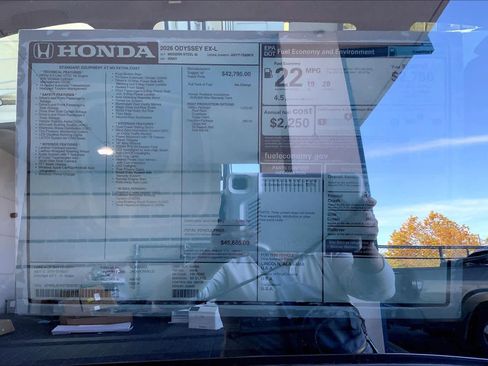 New 2026 Honda Odyssey EX-L image 19