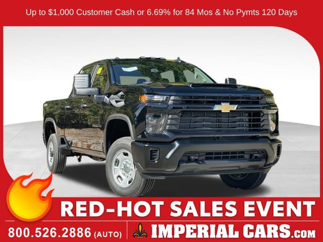 New 2026 Chevrolet Silverado 2500 W/T w/ Snow Plow Prep/Camper Package AWD/4WD image 1
