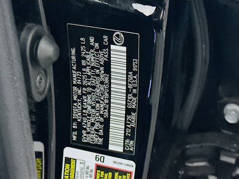 Used 2023 Lexus ES 350 F Sport image 12