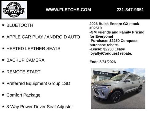 New 2026 Buick Encore GX Sport Touring w/ Comfort Package AWD/4WD image 2