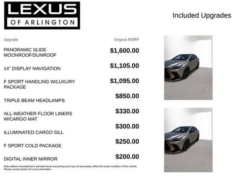 Used 2024 Lexus NX 350 F Sport AWD/4WD image 4