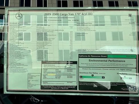 New 2025 Mercedes-Benz Sprinter 2500 image 18