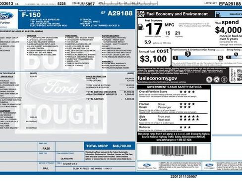 Used 2014 Ford F150 FX4 w/ Equipment Group 402A Luxury AWD/4WD image 20