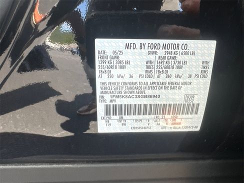 New 2025 Ford Explorer 4WD Police Interceptor image 17