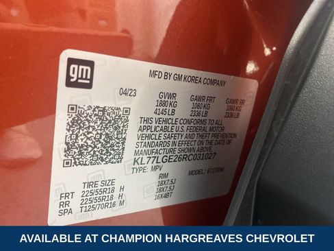 Used 2024 Chevrolet Trax RS w/ Driver Confidence Package FWD image 42