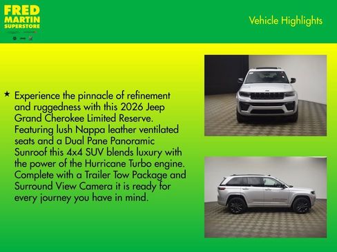 New 2026 Jeep Grand Cherokee Limited image 8