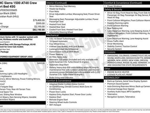 Used 2025 GMC Sierra 1500 AT4X image 43