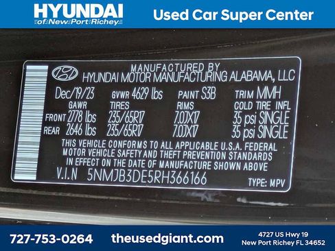 Certified 2024 Hyundai Tucson SEL image 38