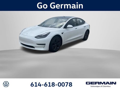 Used 2021 Tesla Model 3 Long Range AWD/4WD image 1