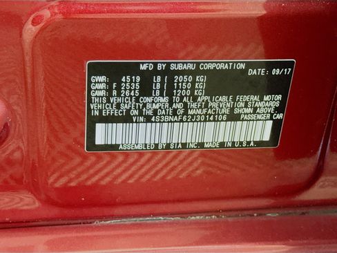 Used 2018 Subaru Legacy 2.5i Premium w/ Eyesight & BSD & Rcta & HBA image 39