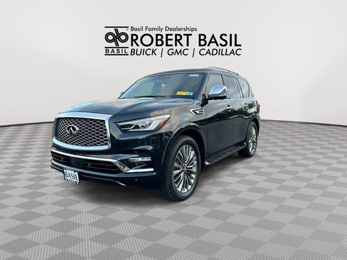 Used 2021 INFINITI QX80 Sensory w/ All-Season Package AWD/4WD image 4