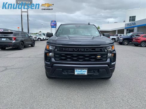 Used 2023 Chevrolet Silverado 1500 Custom w/ LPO, Dark Essentials Package AWD/4WD image 2